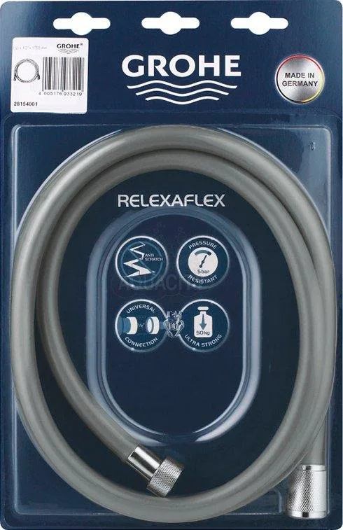 Душевой шланг Grohe Relexaflex 28154002 Sancos — официальный сайт