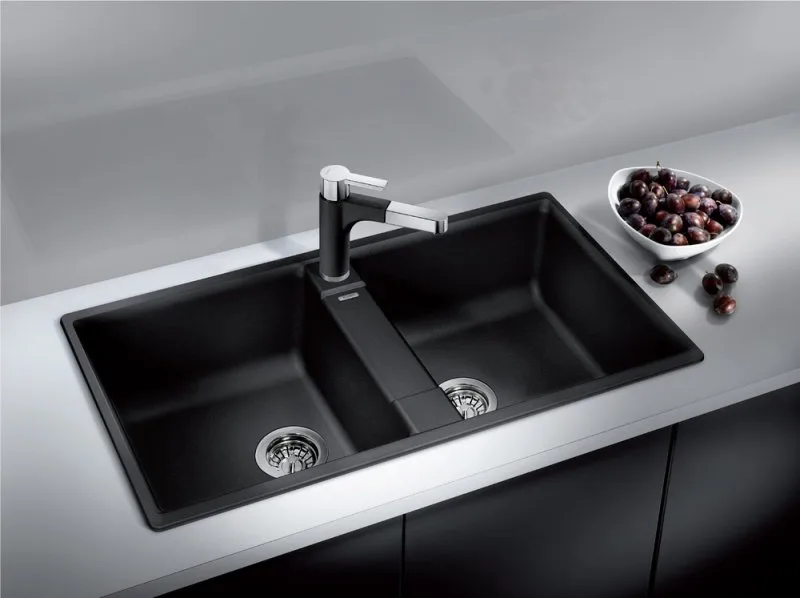 Мойка кухонная Blanco Zia 9 антрацит Sancos — официальный сайт