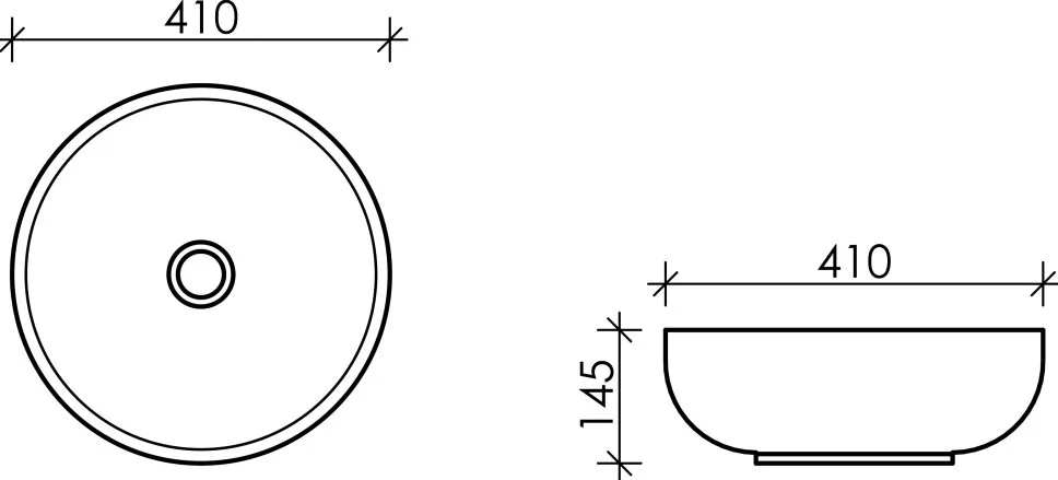 Накладная раковина Ceramicanova Element CN6021 Sancos — официальный сайт