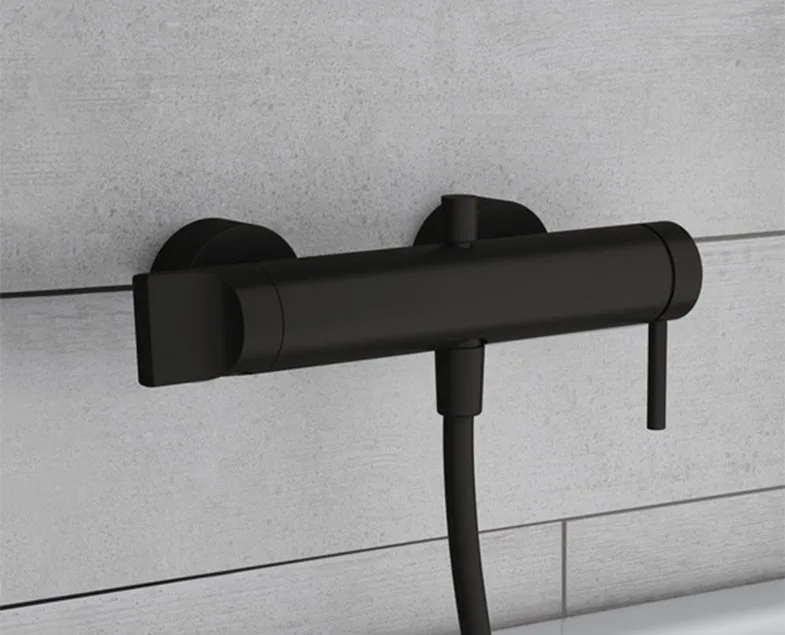 Смеситель для ванны с душем VitrA Origin A4261936WTC, матовый черный Sancos — официальный сайт