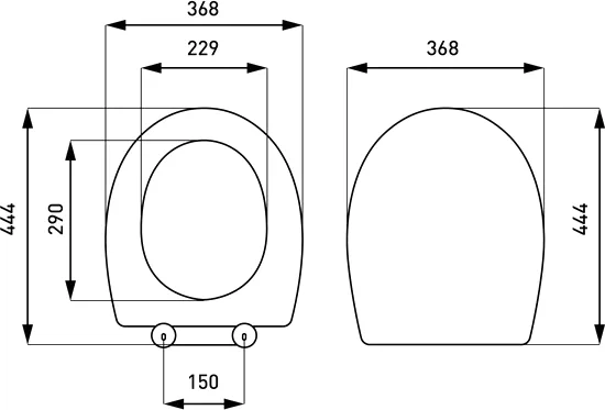 Крышка-сиденье VitrA Universal 805-003-009 с микролифтом Sancos — Оригинал