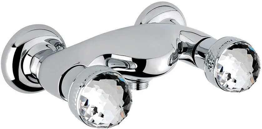Смеситель для душа Migliore Axo Swarovski 18488 хром Sancos — официальный сайт