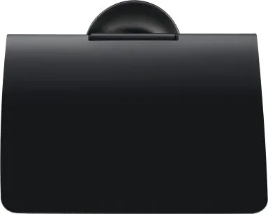 Держатель туалетной бумаги Duravit Starck T 0099404600 черный, с крышкой Sancos — официальный сайт