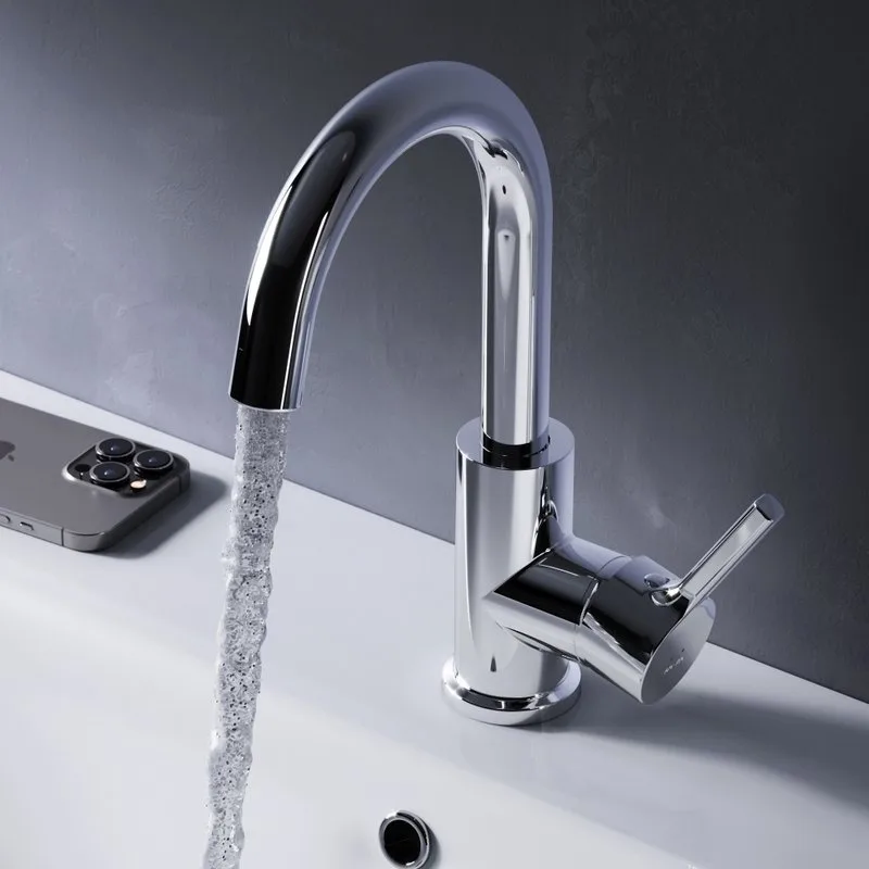 Смеситель для раковины AM.PM X-Joy F85B02700 хром Sancos — официальный сайт