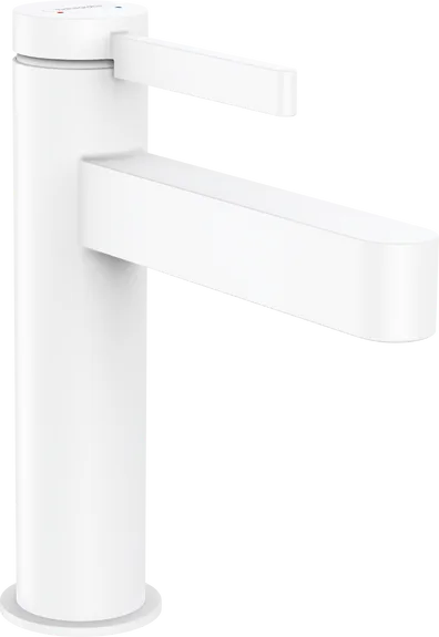 Смеситель для раковины Hansgrohe Finoris 110 76020700 матовый белый Sancos — официальный сайт