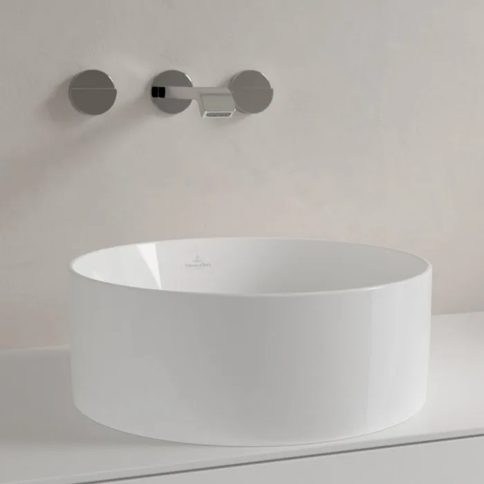 Накладная раковина Villeroy & Boch Collaro 4A1840R1 альпийский белый Sancos — официальный сайт