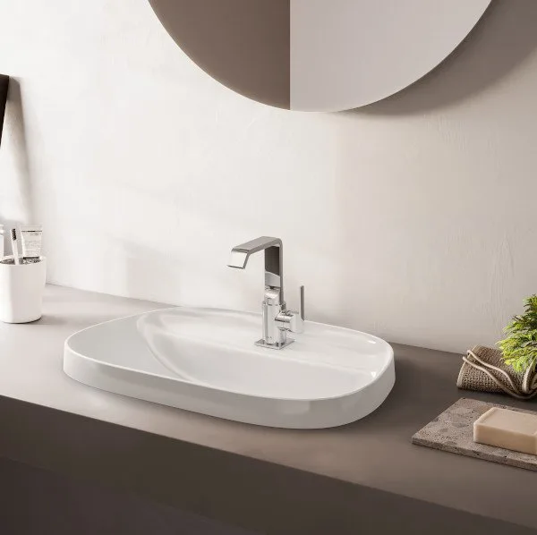 Смеситель для раковины VitrA Suit A42616 хром Sancos — официальный сайт