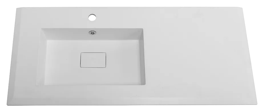 Мебельная раковина Cezares Bellagio L 106 см, bianco opaco Sancos — официальный сайт