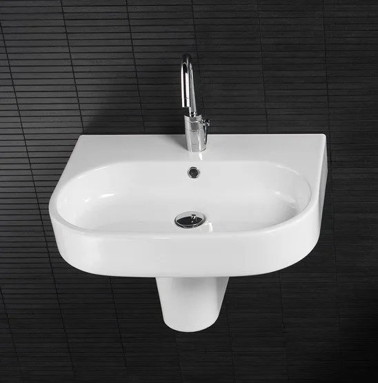 Раковина Hatria Area Y0UH01 60 см. белая Sancos — официальный сайт