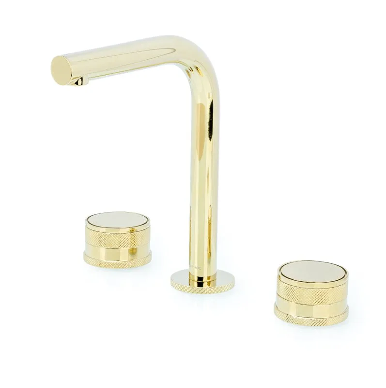 Смеситель для раковины Boheme Prestige 152-G-PR золото Sancos — официальный сайт