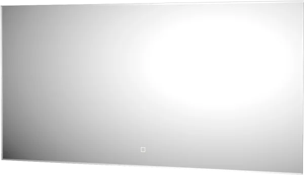 Зеркало Defesto Glow DF 2508SH 120х60 с LED-подсветкой, 4 500 K, сенсорный выключатель