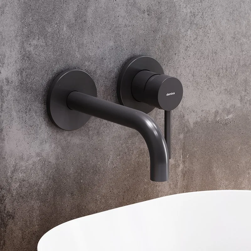 Смеситель для раковины Damixa Scandinavian Pure 360260300 С ВНУТРЕННЕЙ ЧАСТЬЮ черный Sancos — официальный сайт