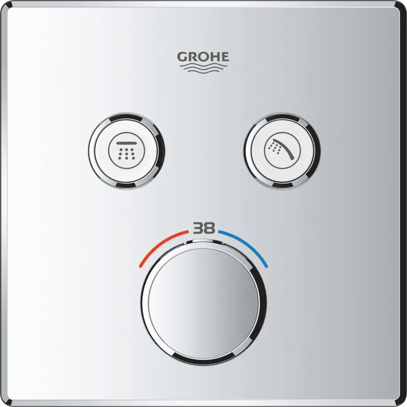Термостатический смеситель встраиваемый Grohe Grohtherm SmartControl 29124000 для душа Sancos — официальный сайт