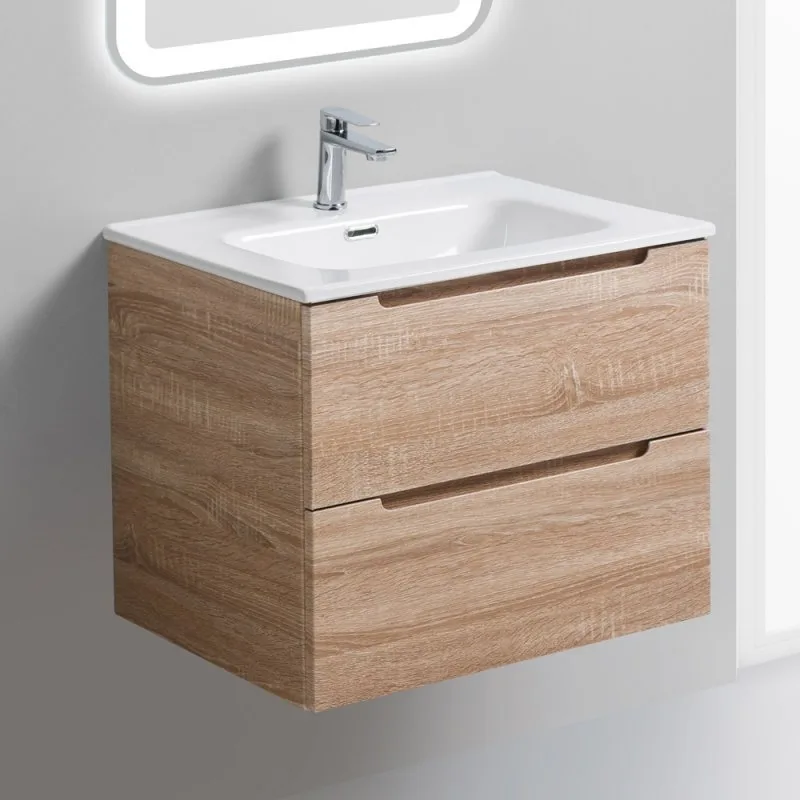 Тумба под раковину без столешницы BelBagno Etna 60 rovere bianco Sancos — официальный сайт