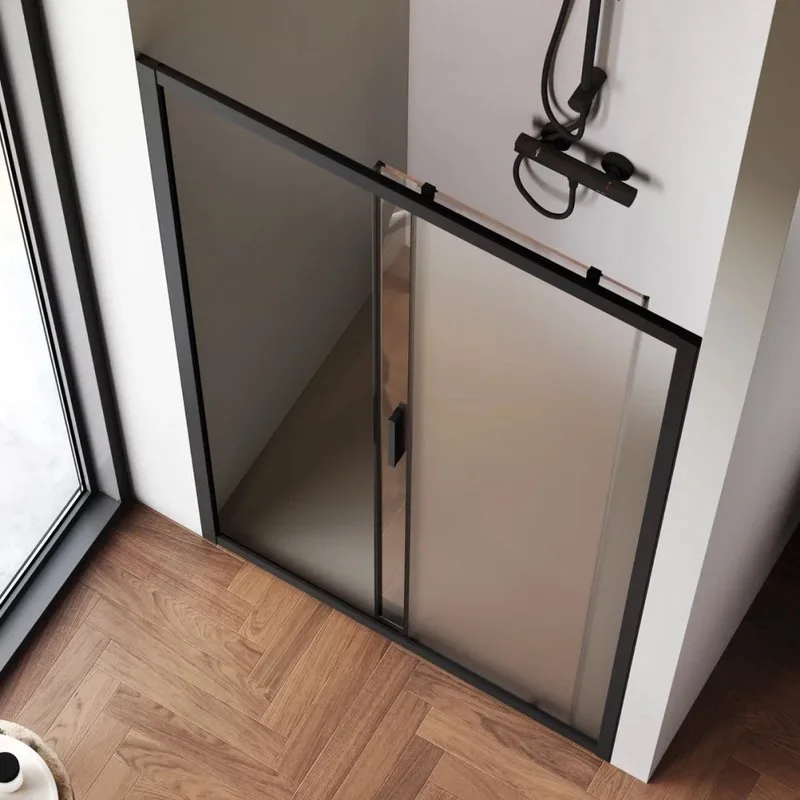 Душевая дверь в нишу AM.PM Gem Solo W90G-110-1-195BM 110 см Sancos — официальный сайт