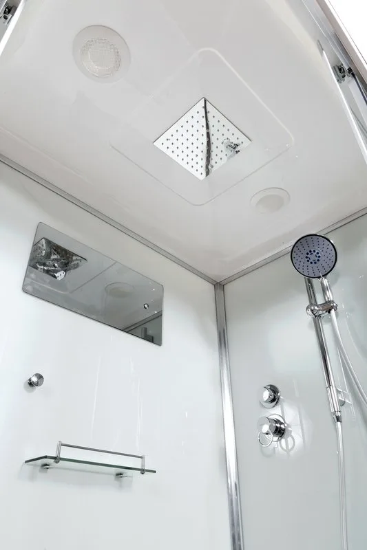 Душевая кабина DTO K402S 120х90, профиль хром, стекло прозрачное Sancos — официальный сайт