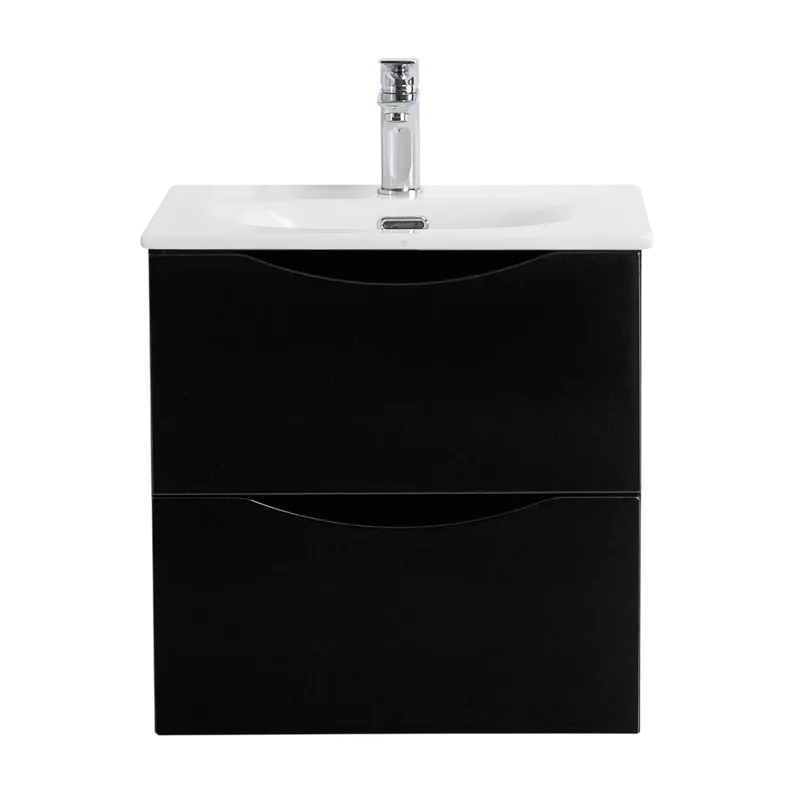 Тумба под раковину без столешницы BelBagno Marino-cer-mini 50 подвесная, nero lucido Sancos — официальный сайт