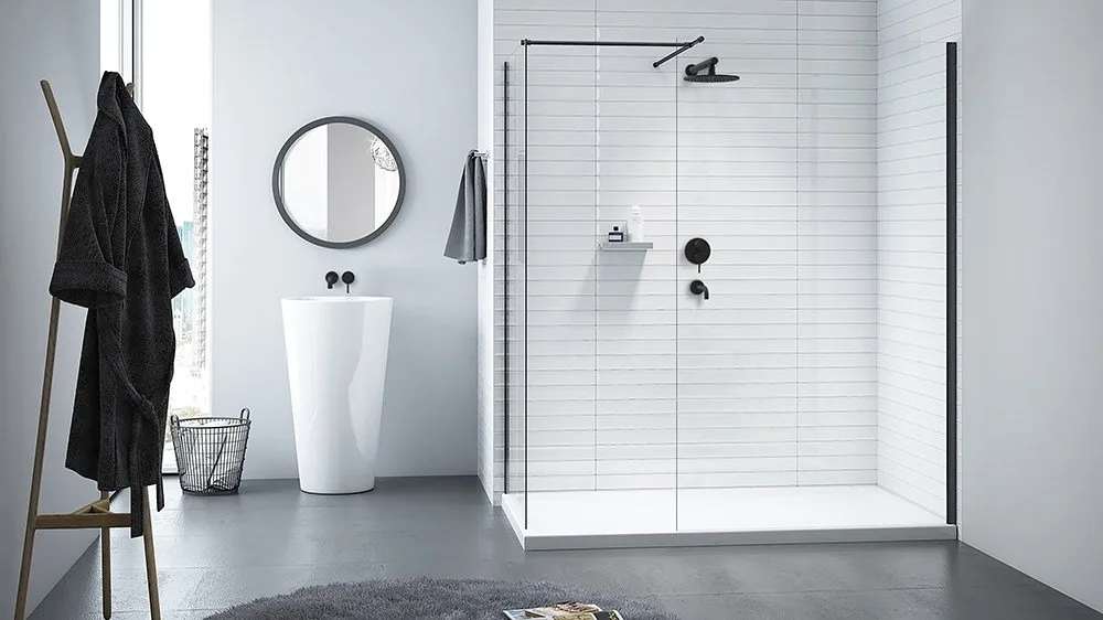 Верхний душ Paini 50PZ759TT25 черный матовый, брашированный Sancos — официальный сайт