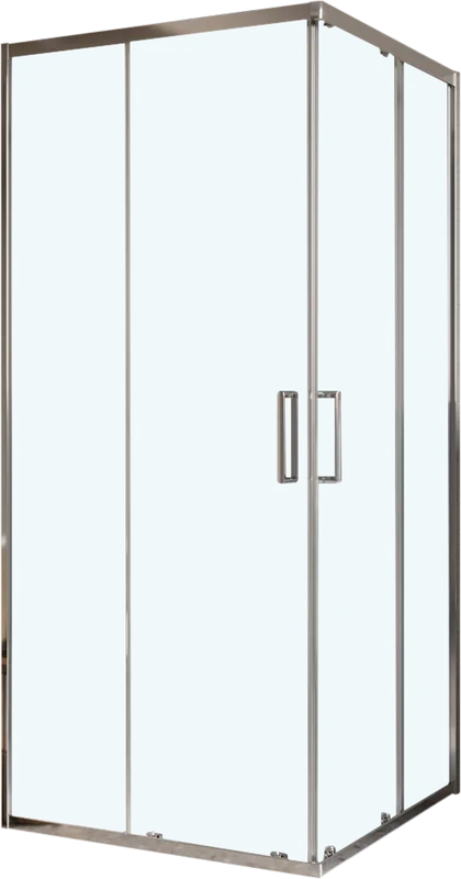Душевой уголок BelBagno Luce A-2-80-C-Cr 80x80, профиль хром, стекло прозрачное Sancos — официальный сайт