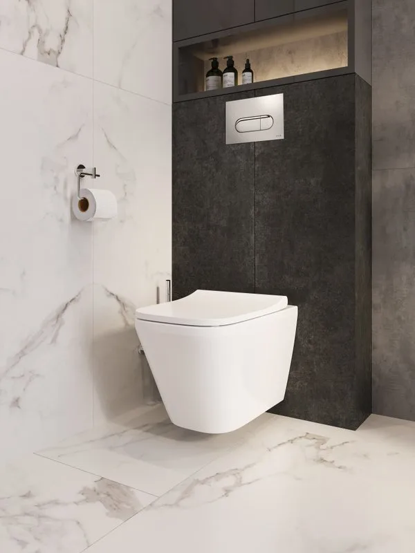 Унитаз подвесной VitrA Integra Square 7082B003-0075 Sancos — официальный сайт