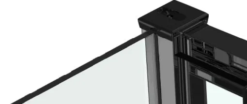 Душевой уголок RGW Classic CL-34 90х90, профиль черный Sancos — официальный сайт