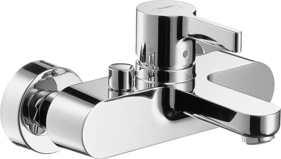 Смеситель для ванны с душем Hansgrohe Metris S 31460000 Sancos — официальный сайт