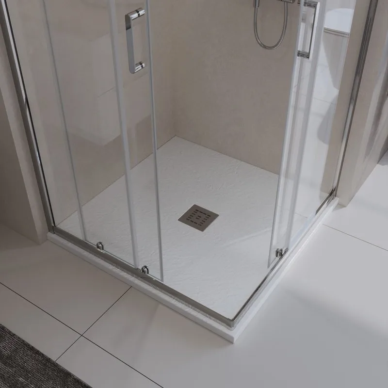 Поддон для душа BelBagno Uno A 90х90, белый, с сифоном Sancos — официальный сайт