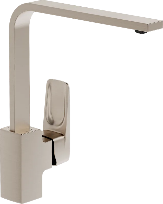 Смеситель для кухни VitrA Root Square A4275334EXP никель Sancos — официальный сайт
