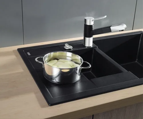 Мойка кухонная Blanco Metra 6 S Compact антрацит Sancos — официальный сайт