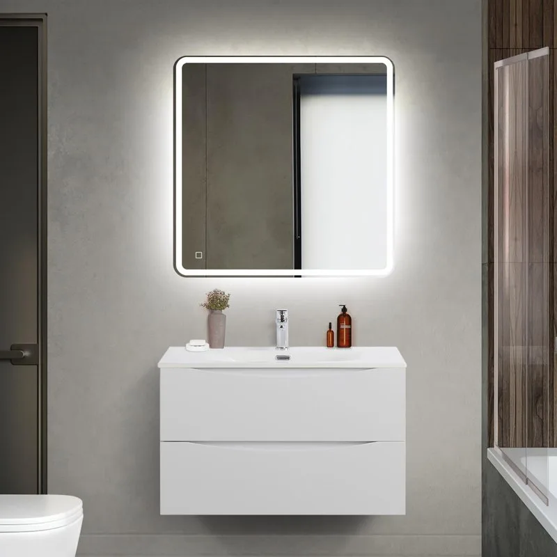 Тумба под раковину без столешницы BelBagno Marino-cer-mini 80 подвесная, bianco opaco Sancos — официальный сайт