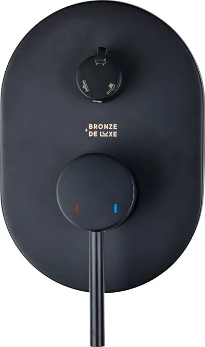 Душевой комплект Bronze de Luxe Scandi 14582B, С ВНУТРЕННЕЙ ЧАСТЬЮ, черный Sancos — официальный сайт