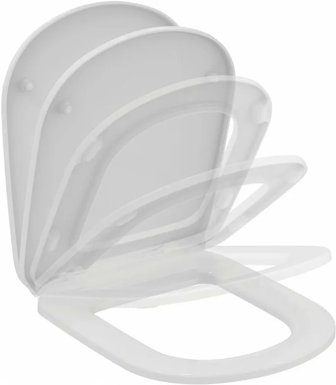 Крышка-сиденье Ideal Standard Tempo T679401 с микролифтом, петли хром Sancos — официальный сайт