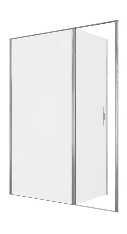 Душевая дверь в нишу Allen Brau Priority 3.31037.00 160 см, профиль хром, стекло прозрачное Optiwhit Sancos — официальный сайт