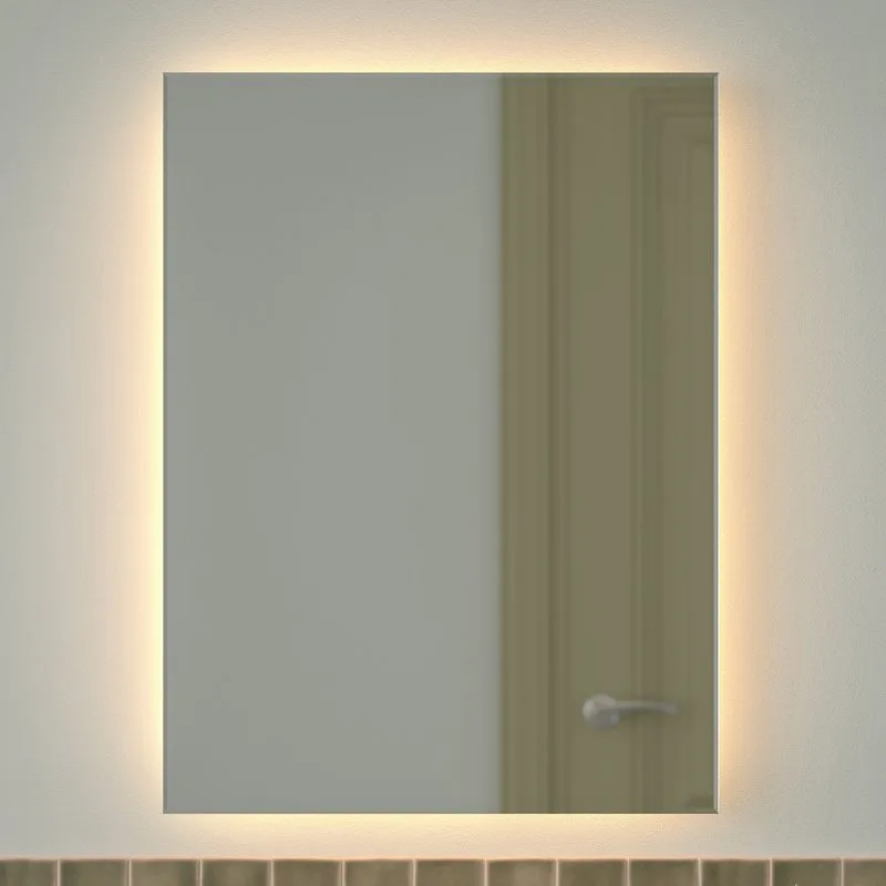 Зеркало Defesto Glow DF 2517 60х80 с LED-подсветкой, 3000 K, без выключателя