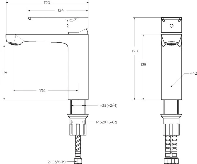 Смеситель Cezares Stylus STYLUS-LS-BORO брашированное золото Sancos — официальный сайт