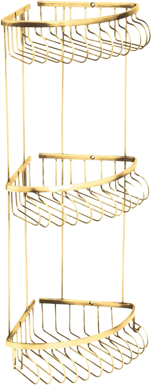 Полка Boheme Imperiale 10428 угловая, тройная, золото Sancos — официальный сайт