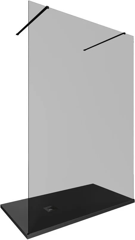 Душевая перегородка Allen Brau Infinity 2 3.21052.BBA.T 140 см, профиль черный браш, стекло тонирова Sancos — официальный сайт